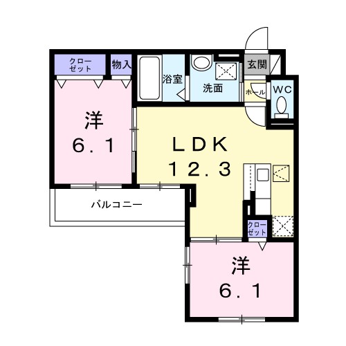ＨＩＬＬ　ＣＯＵＲＴ　水無瀬 間取り