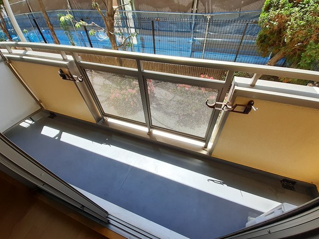 カサ・デローザ ベランダ