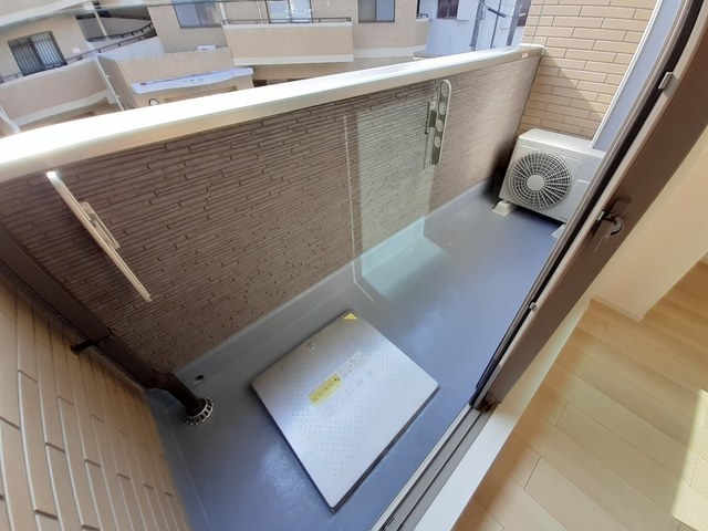 ハイツ　ユベーレン ベランダ