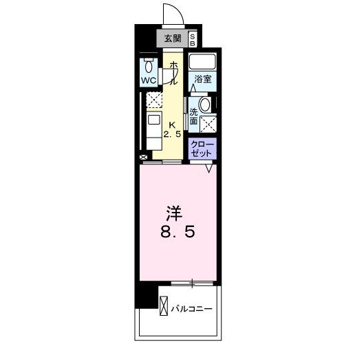 サニーキャンプ　今池 間取り