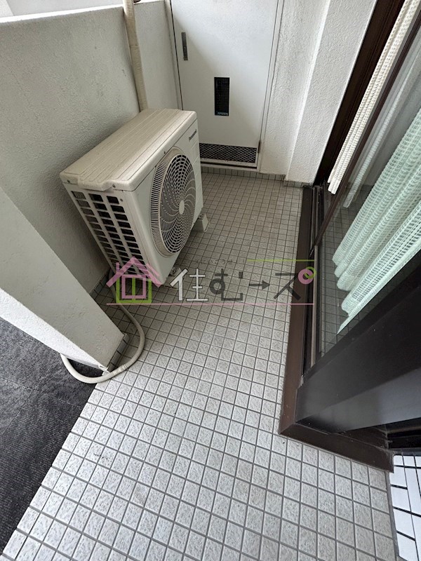 アヴァンセ天王寺 ベランダ