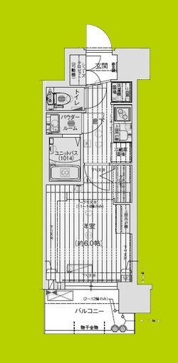 プレリスNEO大阪十三エルヴィオン 間取り