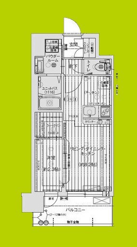 プレリスNEO大阪十三エルヴィオン 間取り