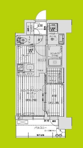 プレリスNEO大阪十三エルヴィオン 間取り