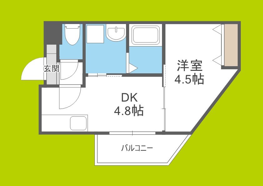 KORE・YIELD千里丘 間取り