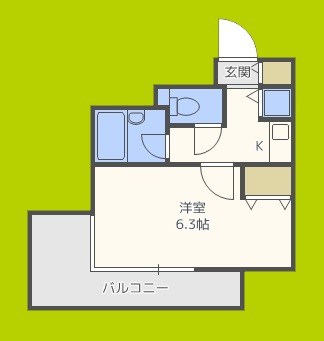 コスモプラザ新大阪 間取り