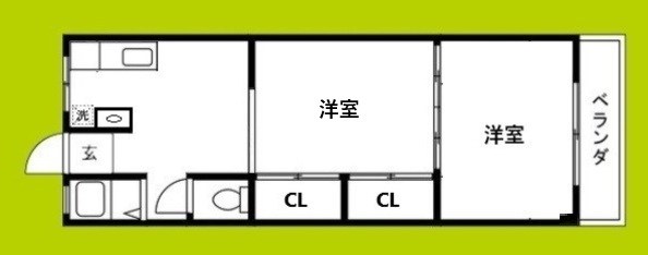 バーディハイツ 間取り