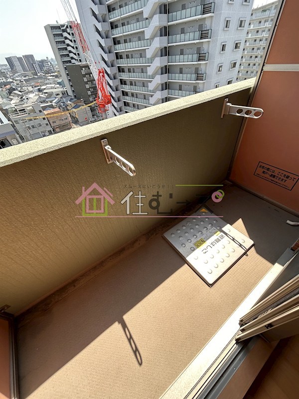 エステムコート新大阪Ⅶステーションプレミアム ベランダ