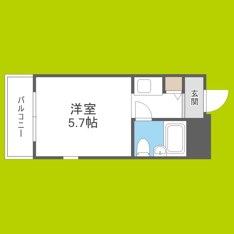 朝日プラザアクシス東淀川  間取り