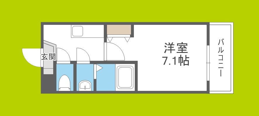 KORE・YIELD千里丘 間取り