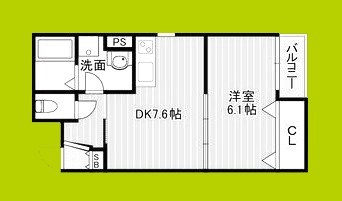 ベリッシモ蛍池 間取り