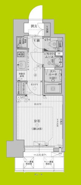 グランカリテ新大阪WEST 間取り