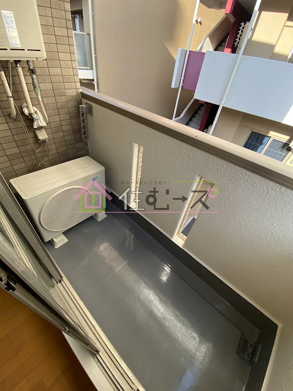 プライムコート東三国 ベランダ