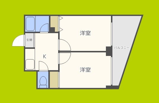 木川東エクセルハイツ 間取り