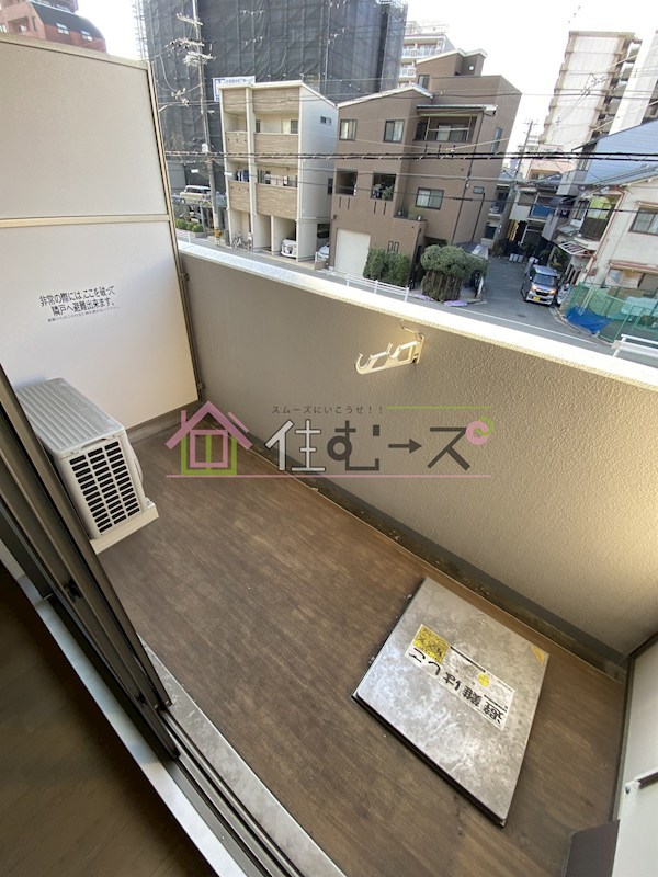 プランドール新大阪PARKレジデンス ベランダ