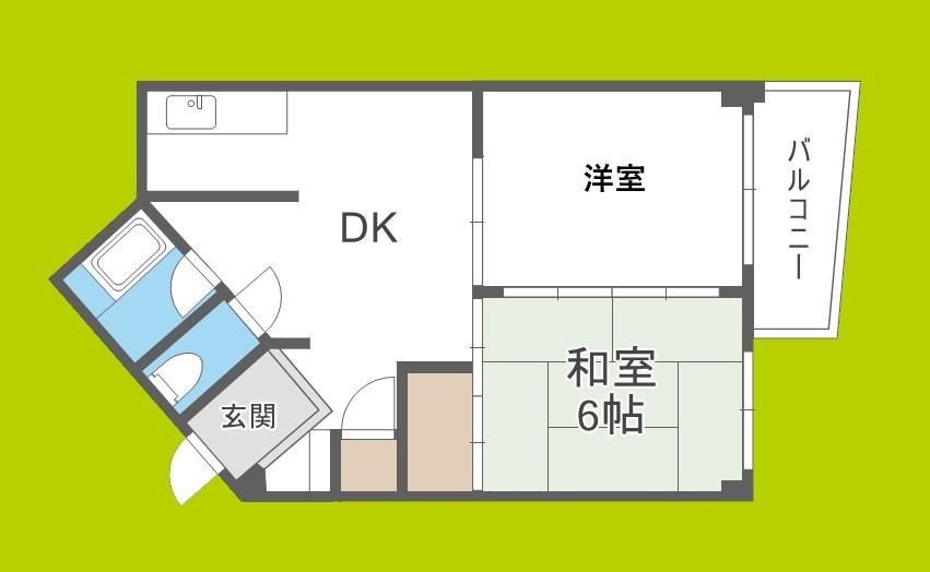 マンションサンカルチェ 間取り