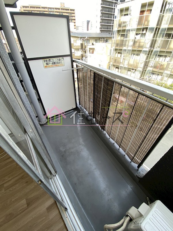 マンションサンカルチェ ベランダ