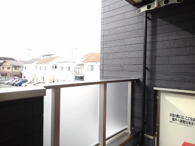 オベルジーヌ ベランダ