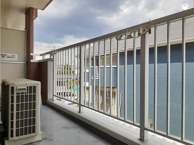 フラワーパレス ベランダ