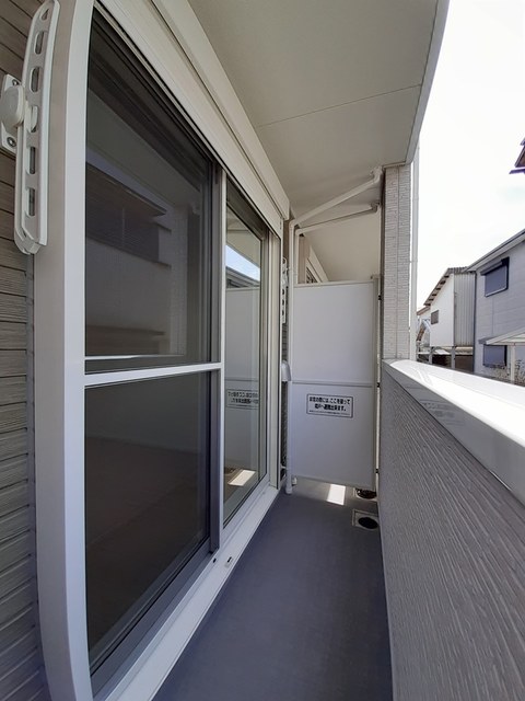 カルム・メゾン北館 ベランダ