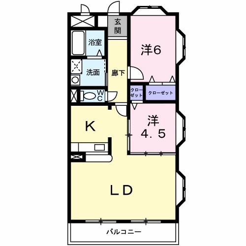 ラ・アクール 間取り