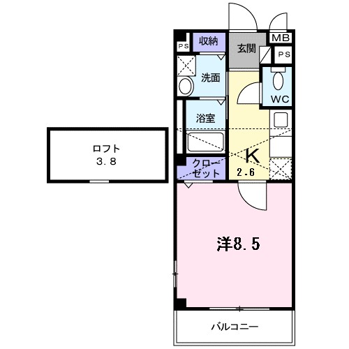 グラース・ジェルメ 間取り