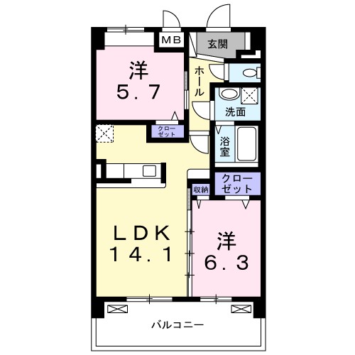 オーキッド　バレー 間取り