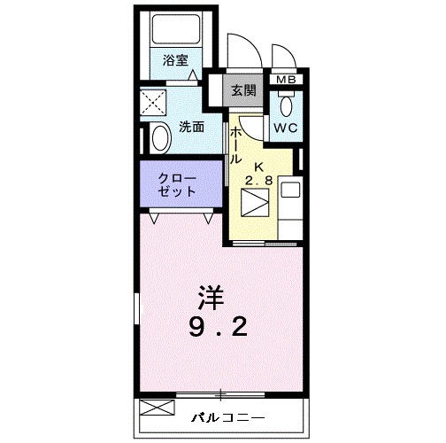 サンパティーク 間取り