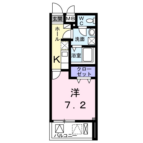 ヴィラ　サン　Ⅲ 間取り