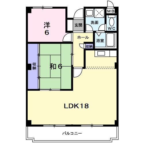 エスポワール茨木 間取り