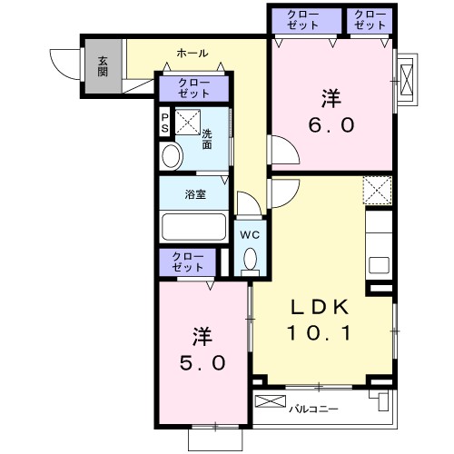 フォレ・リヴィエール 間取り