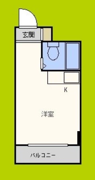 シティハイツ桃谷 間取り