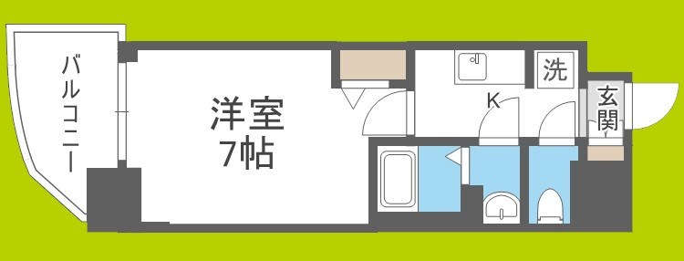 フォーリアライズ天王寺ソリオ  間取り