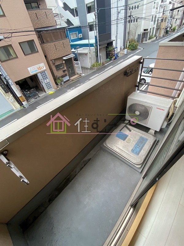 ラシーヌ天王寺町 ベランダ
