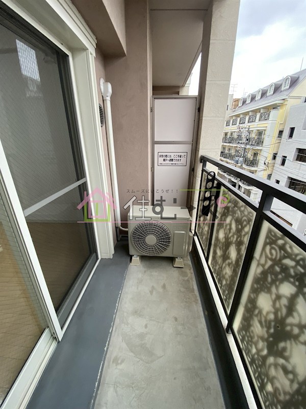 クリスタルエレガンスWEST ベランダ