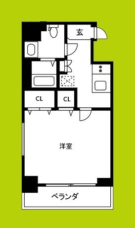 ポルト・ボヌール四天王寺夕陽ヶ丘ミラージュ 間取り