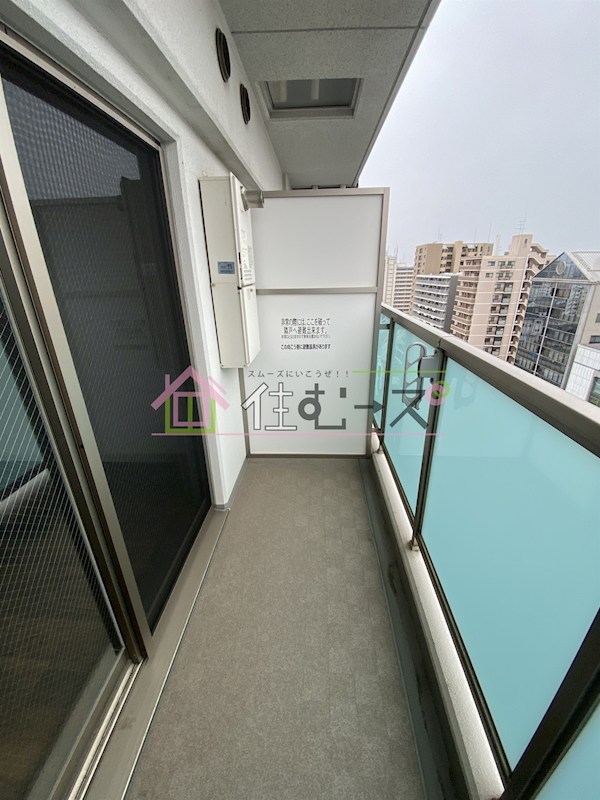 ポルト・ボヌール四天王寺夕陽ヶ丘ミラージュ ベランダ