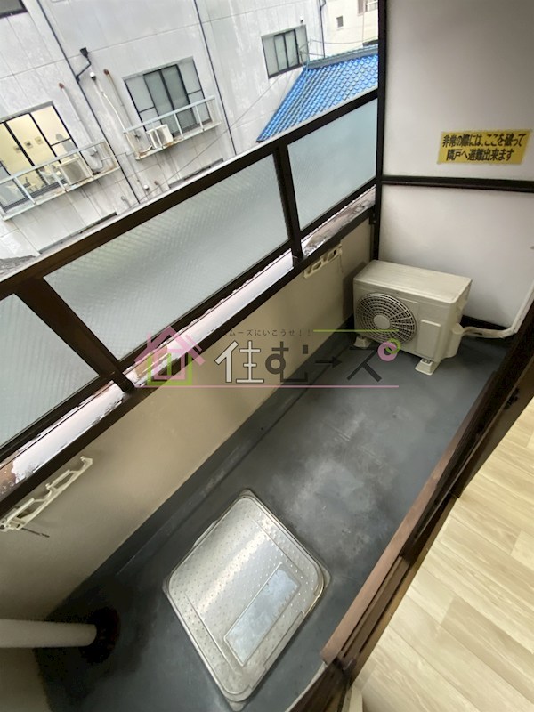 エムプリス上町 ベランダ