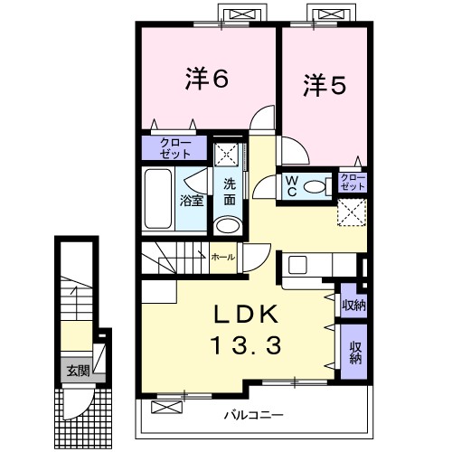 ベル　オーブ 間取り