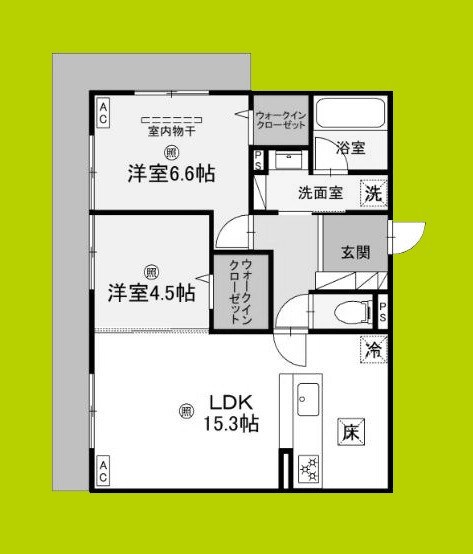 D-residence南茨木Ⅱ 間取り