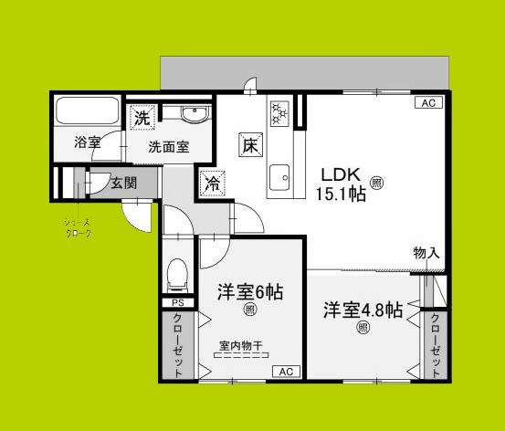 D-residence南茨木Ⅱ 間取り
