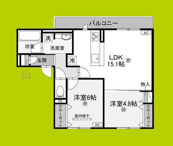 D-residence南茨木Ⅱ 間取り