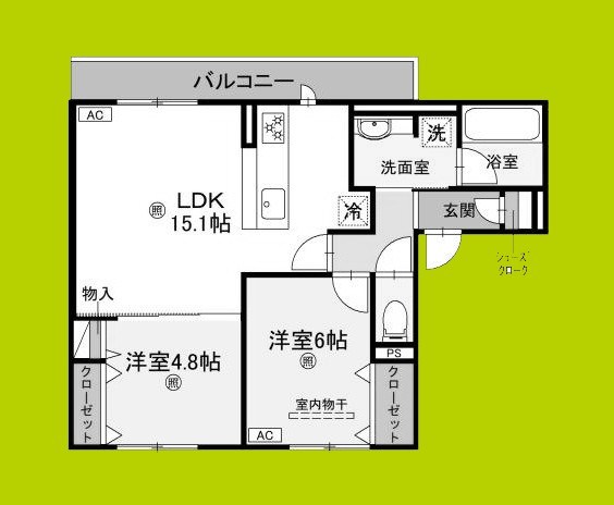 D-residence南茨木Ⅱ 間取り