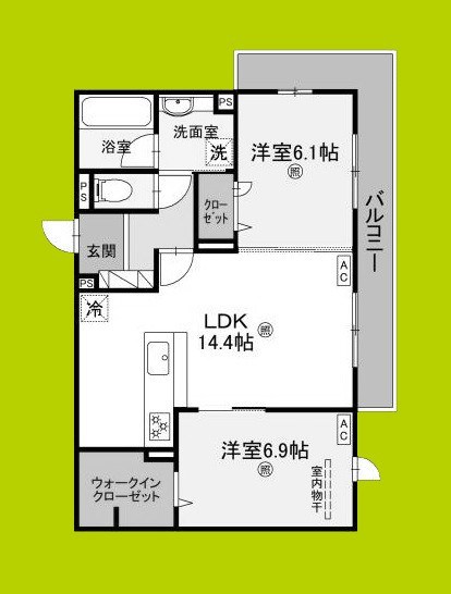 D-residence南茨木Ⅱ 間取り