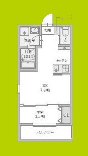 GAZELLE NOAH尼崎尾浜Ⅰ 間取り