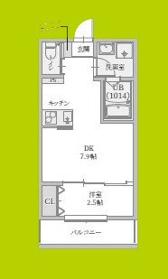 GAZELLE NOAH尼崎尾浜Ⅰ 間取り