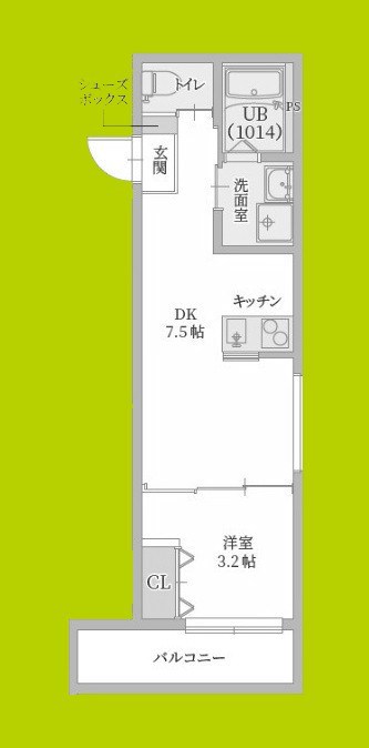 GAZELLE NOAH尼崎尾浜Ⅰ 間取り