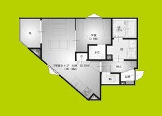 REGALEST堺初芝 間取り