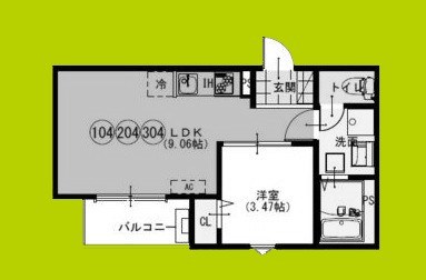F+style八尾北久宝寺 間取り