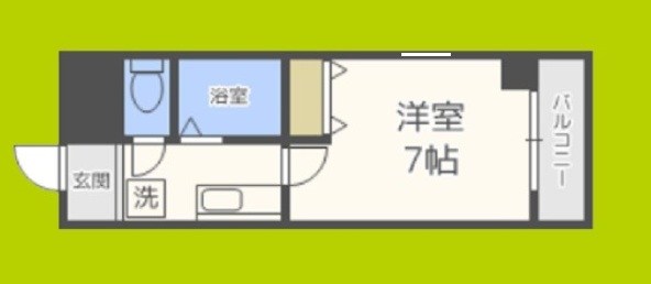 グランディール阪南町Ⅱ番館 間取り